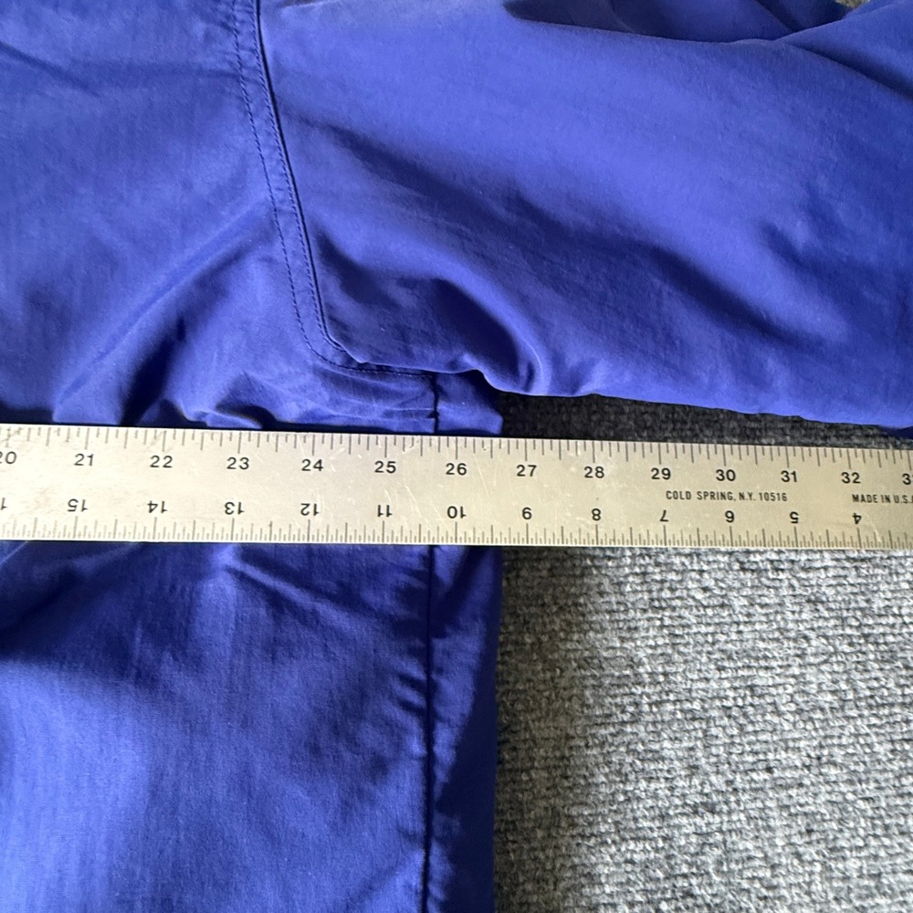 LL Bean Warm Up Jacket Mens XL Tall Blue Fleece Lined Full Zip Bomber 0UF44 - Picture 6 of 8